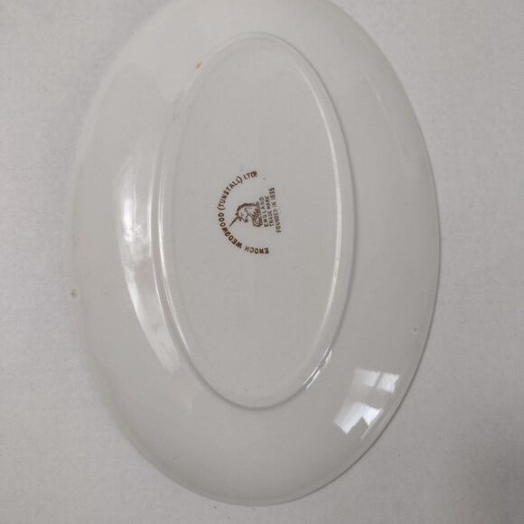 Vintage Enoch Wedgwood (Tunstall) Ltd. Gravy Boat and Saucer - Picture 8 of 9